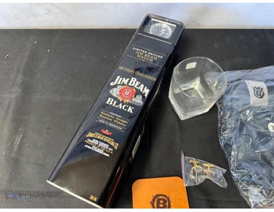 Limited Edition Jim Beam Black Watch promotional s...