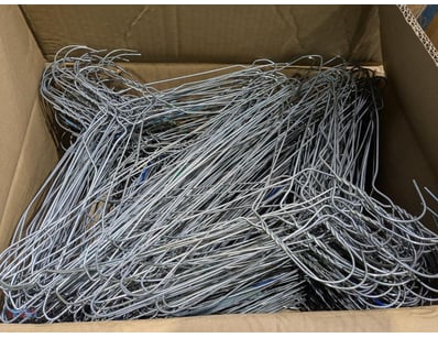 Metal Coat Hangers, Qty to box

