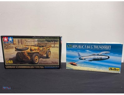 VINTAGE SCALE MODEL KIT COLLECTION - GERMAN SCHWIM...
