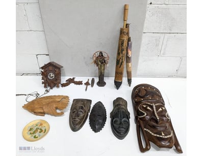 CURATED COLLECTION OF VINTAGE ETHNOGRAPHIC AND DEC...
