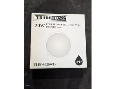 RRP $89.90 BULK LOT - radetec Eclipse LED Round Oy...