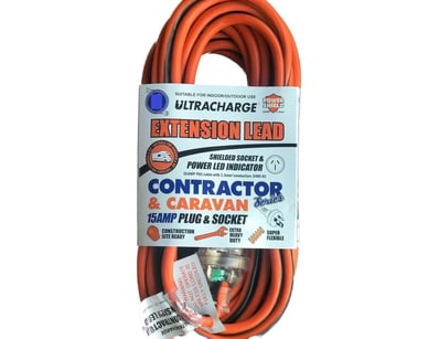 Contractor/Caravan Suitability (15A Lead 20m Lengt...