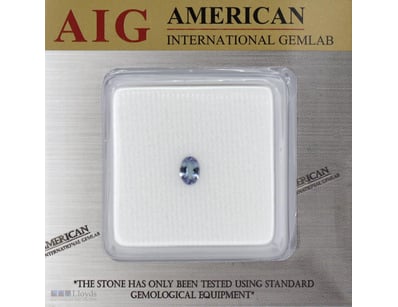 0.62CT NATURAL TANZANITE     

Oval Faceted Cut, V...