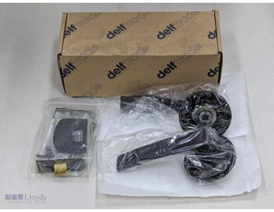 Delftrade lucca lever set, passage set DL1900LUCMB...