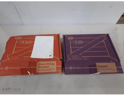 Kiwi co box's one trinker crate and one atlas crat...