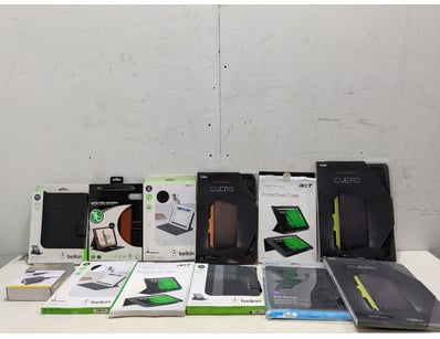 Comprehensive collection of tablet and laptop acce...