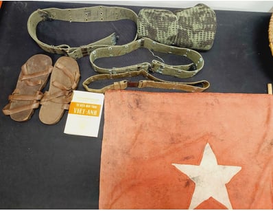 VIETNAMESE WAR-ERA MILITARY EQUIPMENT COLLECTION W...