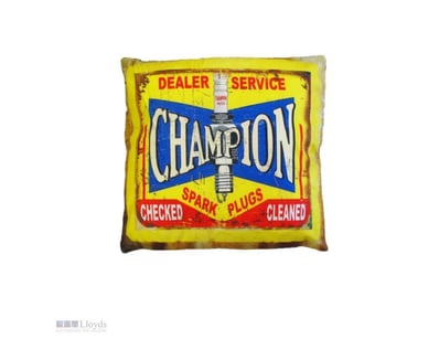 RRP $59. Australian Mancave Retro Cushion Champion...