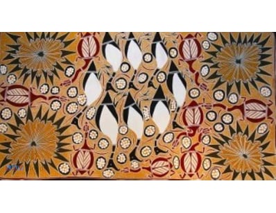 CHARLIE DJURRITJINI (1952 - )

Original Acrylic Pa...