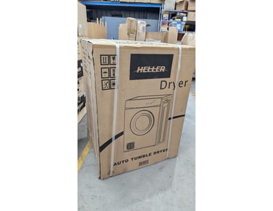 Auto Tumble Dryer, Heller, Model: HCD75, Colour Wh...