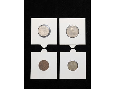COLLECTION OF FOUR SWITZERLAND CURRENCY

Years I...