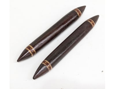 TRADITIONAL AUSTRALIAN ABORIGINAL CLAPSTICKS, CRAF...