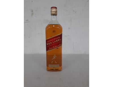 Johnnie walker, red label blended scotch whisky, 4...
