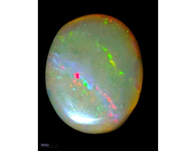 2.8 CARATS LIGHTNING RIDGE LIGHT OPAL. 13X10      ...