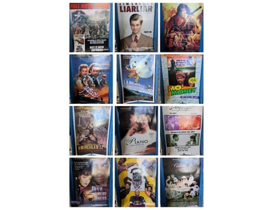 COLLECTION OF MOVIE POSTERS, MOVIES INCLUDE "DEVIL...