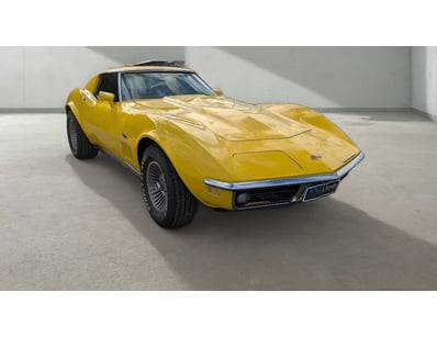 <b>1968 Chevrolet Corvette Stingray C3 Coupe - Yel...