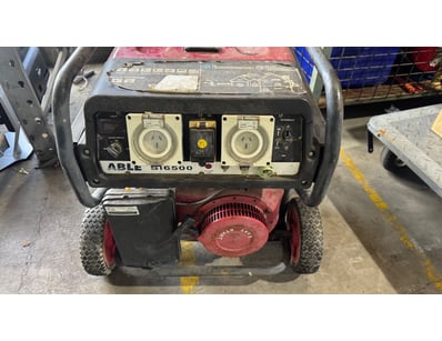 ABLE SIG500 portable petrol generator with dual 10...