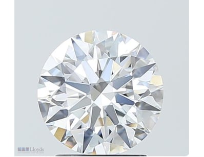 1.00 CT D/VS1 IGI CERTIFIED ROUND CUT LAB GROWN DI...