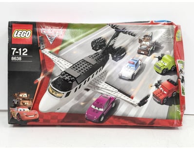 LEGO Disney Pixar Cars 2 set 8638 featuring an ico...