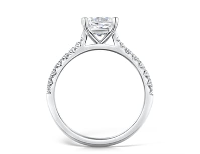Luxury Platinum Diamond Engagement Ring Collection - Lot 16