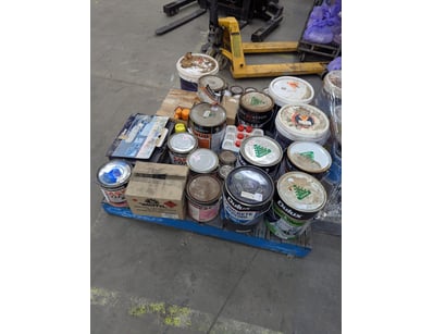 Pallet Lot Of Paint, brand include Dulux, Taubmans...