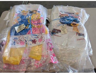 Various Girls PJ's - Qty 17, Boys PJ's - Qty 12
...