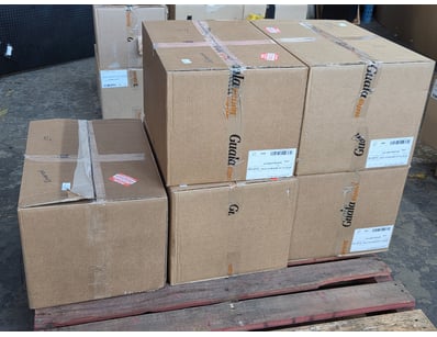 Homewares, 5 boxes including cutlery, dinner colle...
