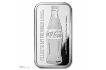 Coca-Cola® Silver Struck Bar - 5oz .999 Silver.