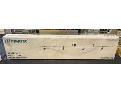 RRP $329.95 Martec Mako LED 4 light 3000K Brushed ...