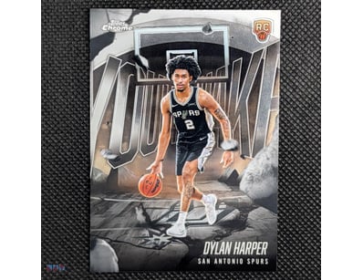 2025-26 TOPPS CHROME DYLAN HARPER "YOUTHQUAKE" INS...
