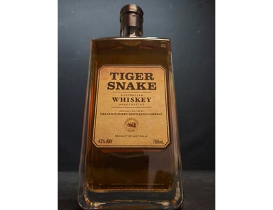 Tiger Snake Australian Whiskey by Great Southern D...