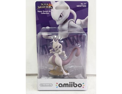 Super Smash Bros. Collection No. 51 Mewtwo amiibo ...