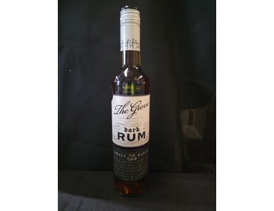 The Grove Dark Rum, a small batch, barrel-aged Aus...