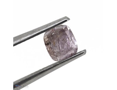 0.78CT CERTIFIED, NATURAL FANCY PINK/BROWN DIAMOND...