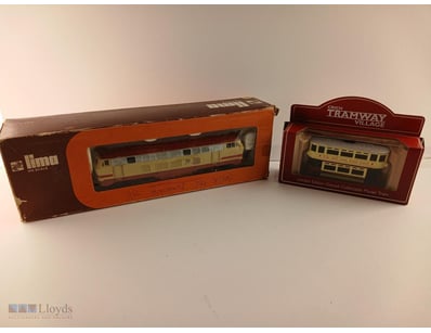 Model Railway And Tram Collectables Lot Comprising...