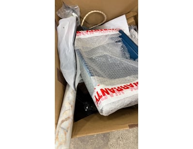 Assorted bundle including drawers, self adhesive w...