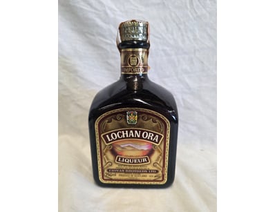 Lochan Ora Golden Loch Liqueur, a Scottish whisky-...