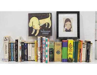 CURATED BOOK COLLECTION FEATURING "THE LONESOME PU...