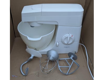 Kenwood Chef Model Km300 With 3X Attachments And B...