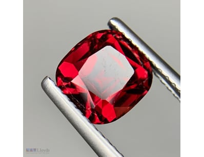 CERTIFIED 3.16CT RED GARNET – FACETED OVAL CUT, EA...