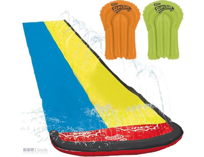 Wham-o Slip N Slide Wave Rider Double with 2 Slide...