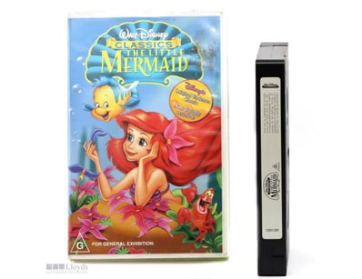 THE LITTLE MERMAID VHS TAPE. 

21Cm X 14Cm X 3Cm, ...