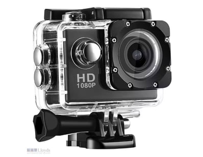Sports Camera Full HD 1080P (15fps) Waterproof up ...