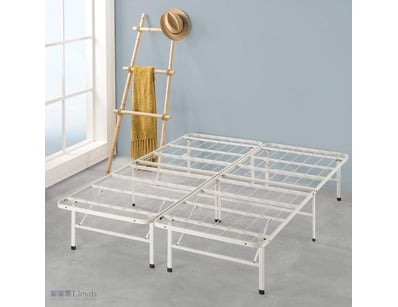 RRP $169 Zinus 35cm Platform Bed Frame - Beige - R...