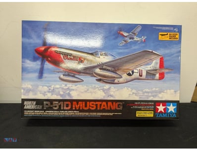 TAMIYA 1/32 NORTH AMERICAN P-51D MUSTANG AIRCRAFT ...