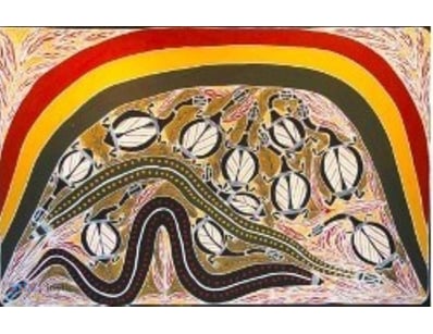 CHARLIE DJURRITJINI (1952 - )

Original Acrylic Pa...