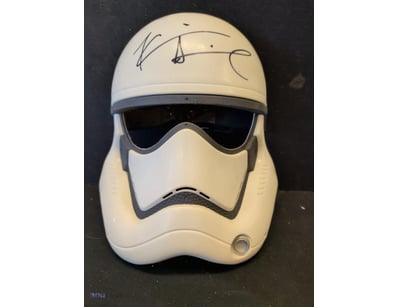 PSA/DNA CERTIFIED STAR WARS STORM TROOPER MASK SIG...