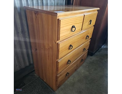 Tallboy, Timber, 5-Drawer

Onsite

Location: Bun...