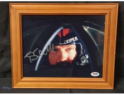 AUTOGRAPHED PHOTOGRAPH OF TOM SKERRITT.

Item Size...