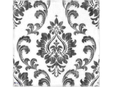 RRP $94 Per SQM. Charcoal Gloss Geometric Floral V...